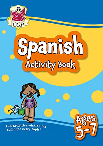 New Spanish Activity Book for Ages 5-7 (with Online Audio) (CGP KS1 Activity Books and Cards) von Coordination Group Publications Ltd (CGP)